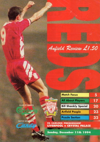 Match programme
